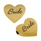 Corazón Entrepieza de Acero Inoxidable 305 «Bride» 13 x 15 Mm/3,5 mm Ø2 mm