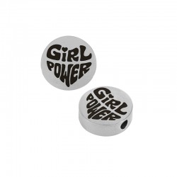 Acciaio Inossidabile 304 Slider Rotondo "POWER" 12 mm/4 mm Ø2,1 mm
