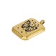 Breloque Étiquette avec Papillon14x17mm en Acier Inoxydable 304