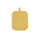 Stainless Steel 304 Charm Tag with Butterfly 14x17mm