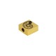 Stainless Steel 304 Slider Square with Shell 8.5mm Ø2mm