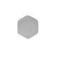 Passant Hexagone avec Boussole 11x9.8mm (Ø2mm) en Acier Inoxydable 304