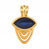 Oro 24K/0.12µm/Azul Transparente