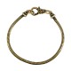 Brass Openable Bracelet 180mm/2.7mm