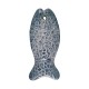 Enameled Ceramic Pendant Fish 70x30mm
