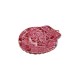 Enameled Ceramic Pendant Fuchsia Shell ~47x44mm