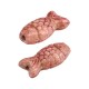 Ceramic Bead Pink Fish 26x12mm Ø2.2mm