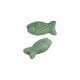Passante in Ceramica Pesce 26x12mm (Ø2.2mm)