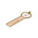 Wooden Ruler with Apple 63x179mm/2mm