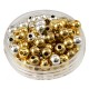 Perlina in Metallo Ottone 5mm (Ø1.5mm)
