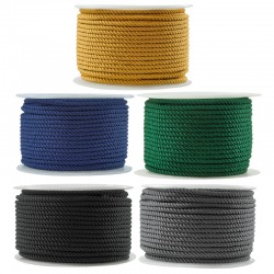 Cordoncino Intrecciato in Raso 3 mm (~20 m)