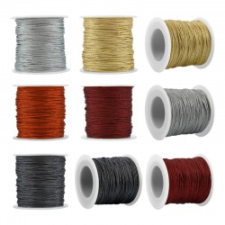 Hilo Metalizado 1mm(~50mtr/rollo)