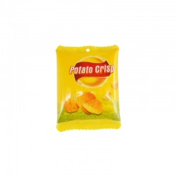 Resin Pendant Potato Chips 43x55mm/25mm