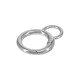 Chiusura a Moschettone in Zamak 23x32 mm/3,4 mm