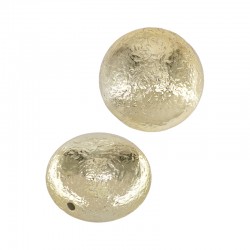 Ακρυλική Χάντρα Στρογγυλή Επίπεδη 32x31mm/21mm Ø2.2mm