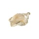 Acrylic UV Pendant Shell  28x45mm/19mm Ø1.8mm