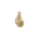 Acrylic UV Pendant Shell 4.5x25mm/12.8mm Ø1mm