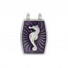 Plateado Antiguo 999° / 5 µm / Violeta Transparente