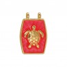 Chapado en Oro de 24 Quilates/ 0,12 µm/ Rosa Fluorescente Transparente