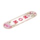 Marcapáginas de acrílico Plexi «MOM» con flores 53 x 194 mm Ø 3 mm