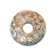 Enameled Ceramic Disc Sea Sand 40mm/6mm Ø8mm