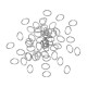 Ανοξείδωτο Ατσάλι Κρικάκι Οβάλ 4.0-3mm/0.5mm