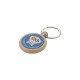 Keyring with Wooden Pendant "Best grandpa" 39mm/7mm