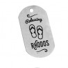 999° Silver Antique Plated