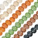 Enameled Ceramic Bead Round ~13mm Ø3mm