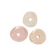 Enameled Ceramic Disc Irregular ~17mm/4mm Ø3.5mm