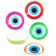 Glass Cabochon Flatback Round with Evil Eye 12mm