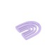 Plexi Acrylic Pendant Rainbow 37x40mm