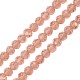 Crystal Bead Faceted 4x3mm Ø0.6mm (~115pcs)