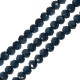 Crystal Bead Faceted 4x3mm Ø0.6mm (~115pcs)