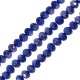 Crystal Bead Faceted 4x3mm Ø0.6mm (~115pcs)