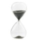 Glass Decorative Hourglass 45x100mm