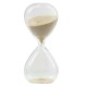 Glass Decorative Hourglass 45x100mm