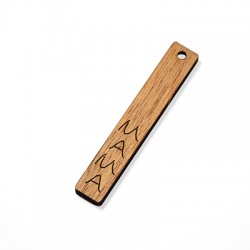 Colgante de Madera «Mama» 60 x 10 mm
