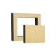 Cadre Décoratif Rectangulaire en bois 95 x 115 mm et 65 x 85 mm (2 Pièces/Set)