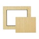 Marco Decorativo Rectangular de Madera 95 x 115 mm y 65 x 85 mm (2 Unidades/Juego)φ