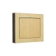 Cornice Decorativa Rettangolare in Legno 95X115 mm e 65X85 mm (2 Pezzi/Set)