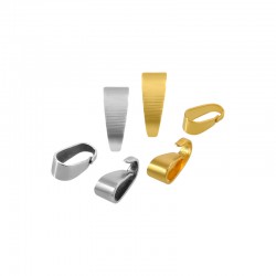 Brass Snap-on Bail 2x7mm