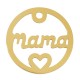 Ανοξείδωτο Ατσάλι 304 Μοτίφ Στρογγυλό “mama” 20mm/1.3mm