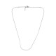 Chaîne de Collier Ovale en Acier Inoxydable 304 45 cm