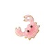 Enameled Stainless Steel 304 Charm Crab 11x9.5mm/2.3mm