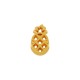 Zamak Slider Pineapple 9x16mm Ø4.7mm