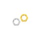 Zamak Ring Twisted 8mm
