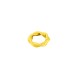 Zamak Ring Twisted 8mm