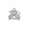 999° Silver Antique Plated/ 5µm