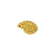 Ciondolo Zamak a Forma di Conchiglia ~26X33 mm Ø2 mm